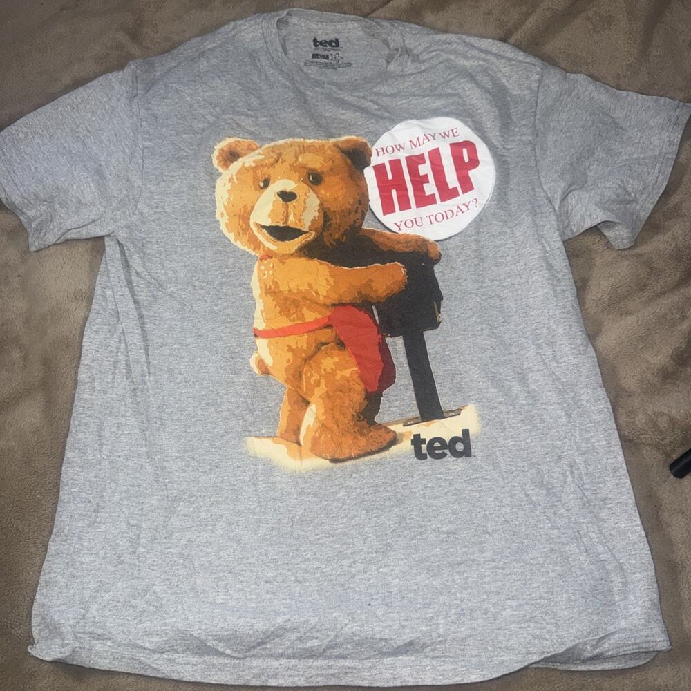 Ted T- Shirt Men’s Size LARGE Preowned Good Condition